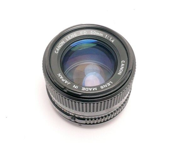 Canon FD 50mm F/1.4 Canon FD Mount AE-1 35mm Film Camera Lens. - Etsy