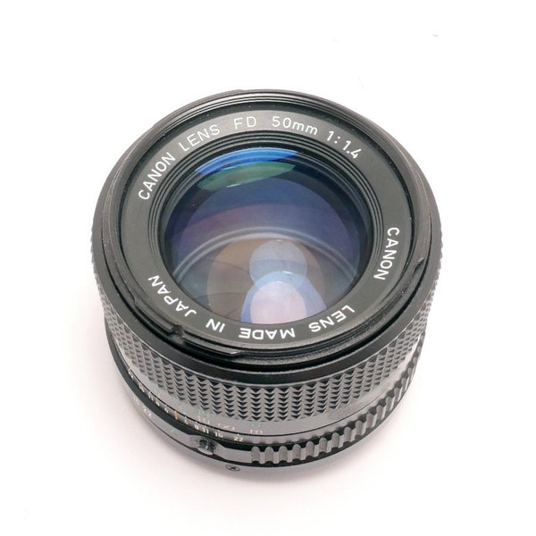 Canon FD 50mm f/1.4  - Canon FD mount AE-1 - 35mm film camera lens.