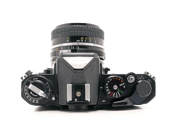 Nikon FE Nikkor 50mm F/1.8 Lens Vintage SLR Camera - Etsy Norway