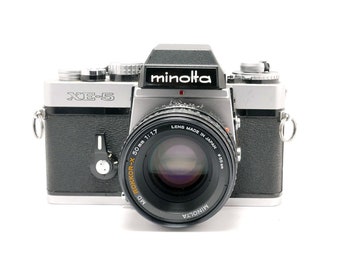 Minolta XD5 MD ROKKOR 50mm F/1.7 - Etsy