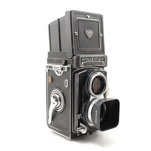 Rolleiflex 3.5T TLR 6x6 Tessar 75mm 2.8 Medium Format Camera Rollei Twin Lens Reflex image 1