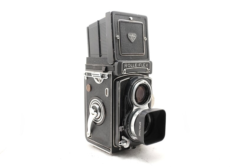 Rolleiflex 3.5T TLR 6x6 Tessar 75mm 2.8 Medium Format Camera Rollei Twin Lens Reflex image 1