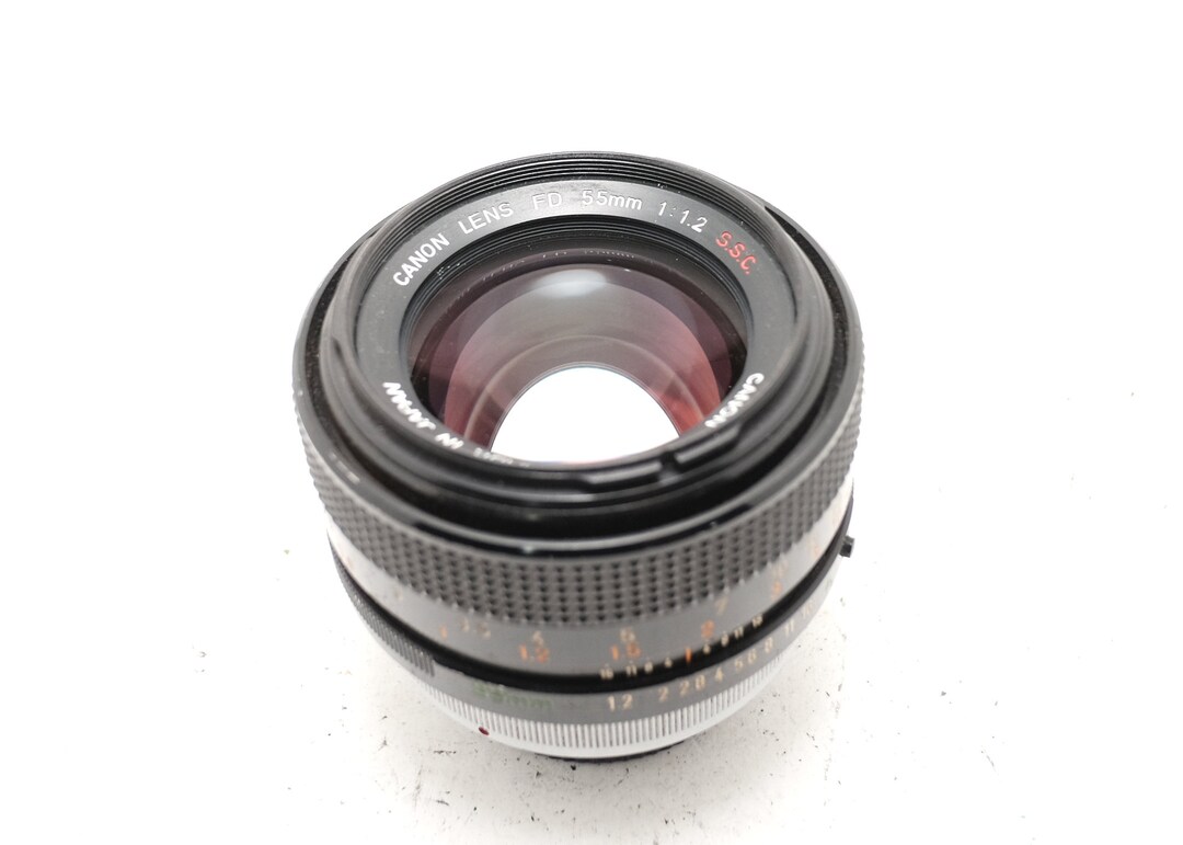 Copriobiettivo Anteriore A Scatto Originale Canon FD C 55 Mm - Foto 12