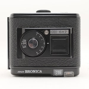 希少品 ZENZA BRONICA GS 6x7 220 フィルムバック Zenza Bronica GS 6x7 220 Medium Format Film Back w/ Box [EXC]