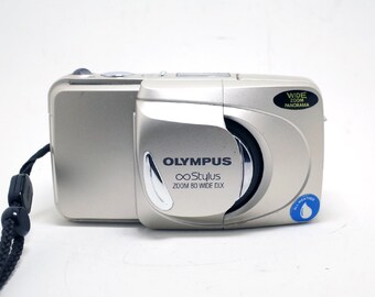 Olympus Stylus Zoom 80 Wide DLX - zoom lens camera -  Vintage Film - 35mm point shoot camera