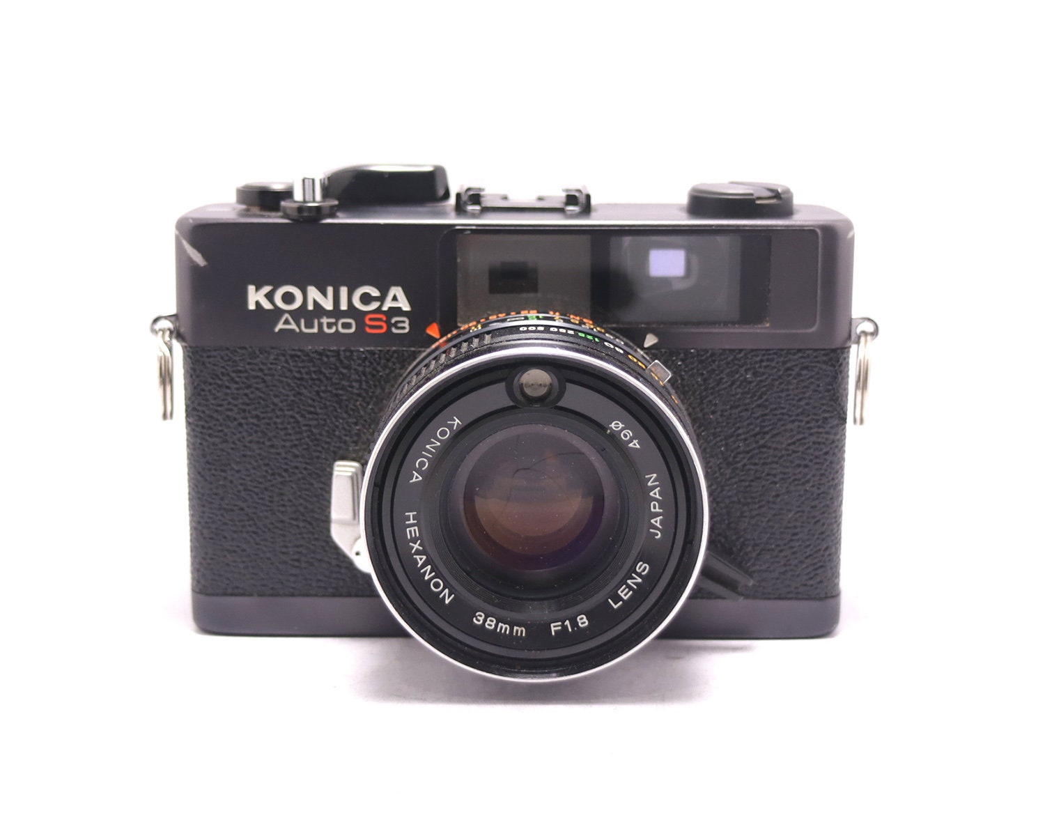 Konica Auto S3 38mm 1.8 lens Vintage 35mm Rangefinder Camera ...
