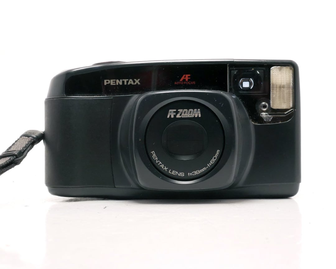 Pentax Iqzoom 60 Zoom Lens Camera Vintage Film 35mm Point