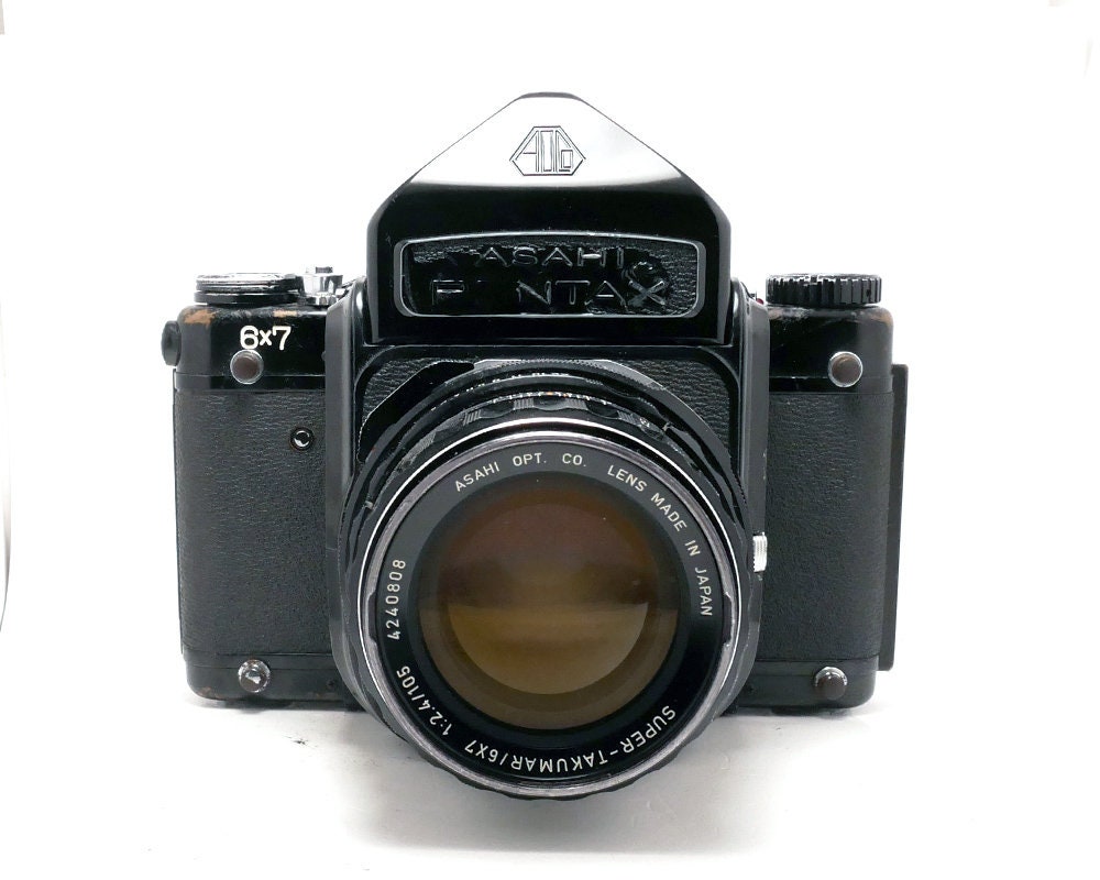 Pentax 6x7  Medium Format Camera Takumar mm 2.4 Lens   Etsy