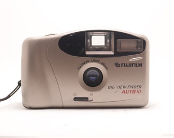 Fuji Fujifilm Big Viewfinder - cámara con lente de zoom - Película vintage - Cámara de disparo de punto de 35 mm