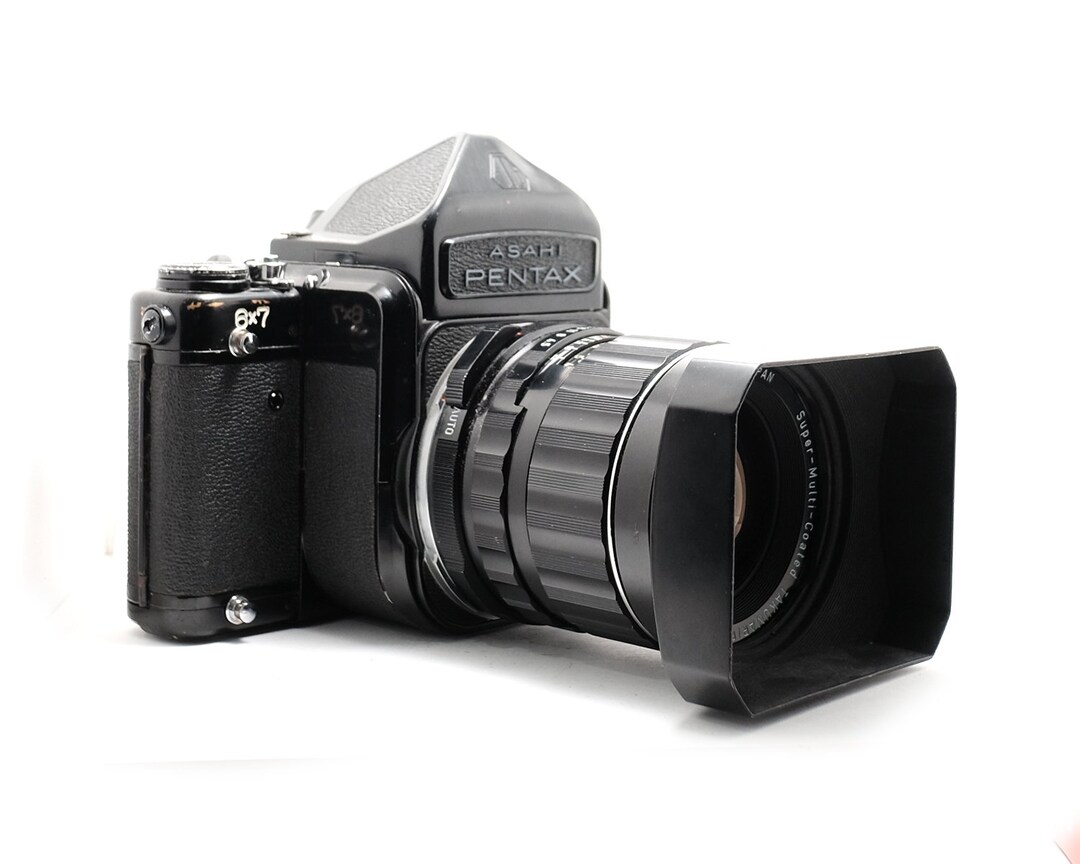 Pentax 6x7 67 Medium Format Camera Takumar 75mm 4.5 Lens SLR Film