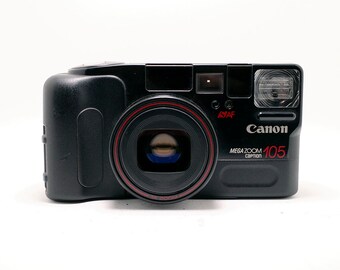 Canon Mega Zoom 105 - Zoom lens - Vintage Film - 35mm point shoot camera