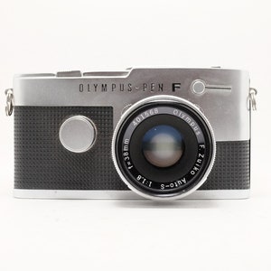 Olympus PEN F Fixed Lens Half Frame Vintage 35mm SLR - Etsy