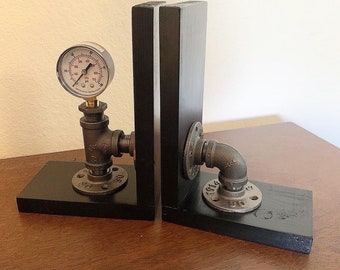 steampunk bookends steampunk bookends