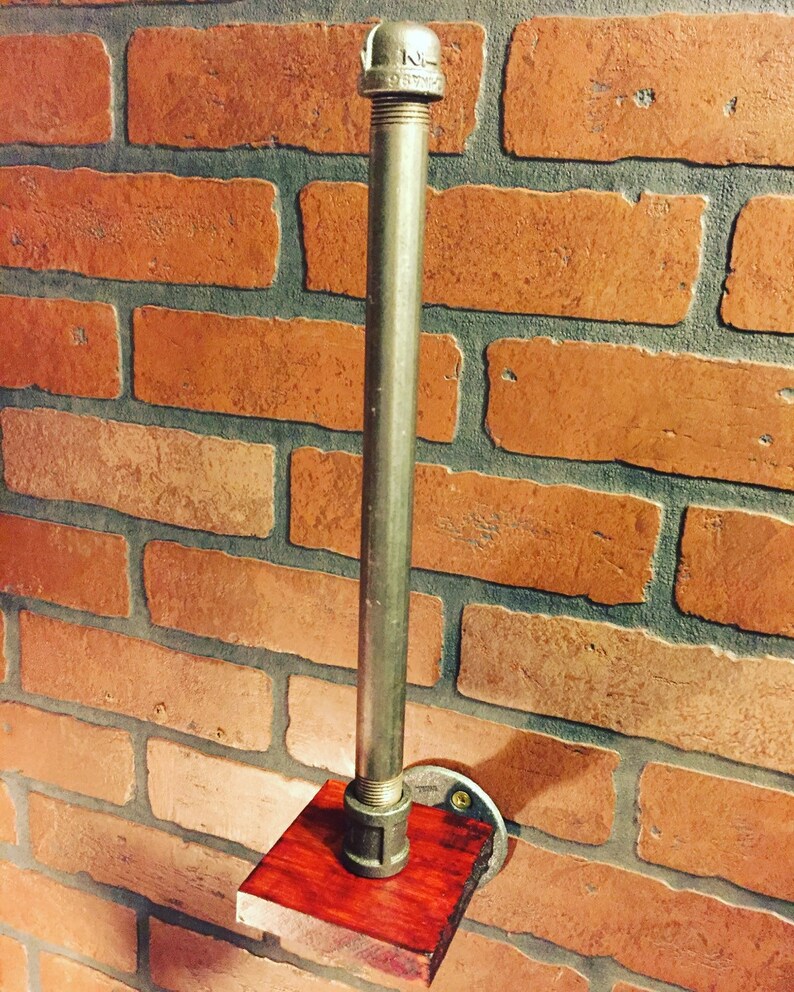 Upright Vertical Industrial Paper Towel Holder Steampunk Cast Etsy