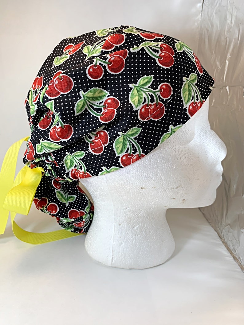 Nurse Hat with Buttons Scrub Cap Women Scrub Cap for Women | Etsy