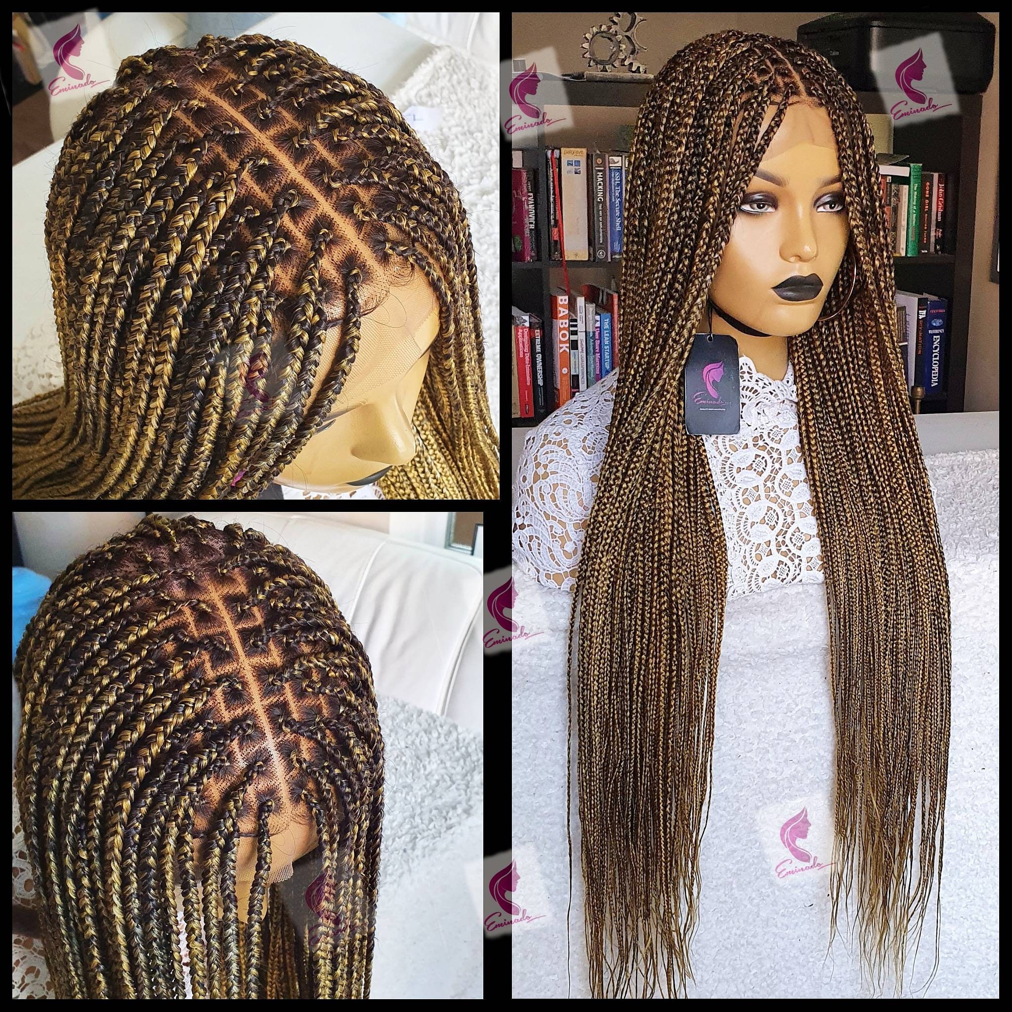 Knotless on sale braids blonde