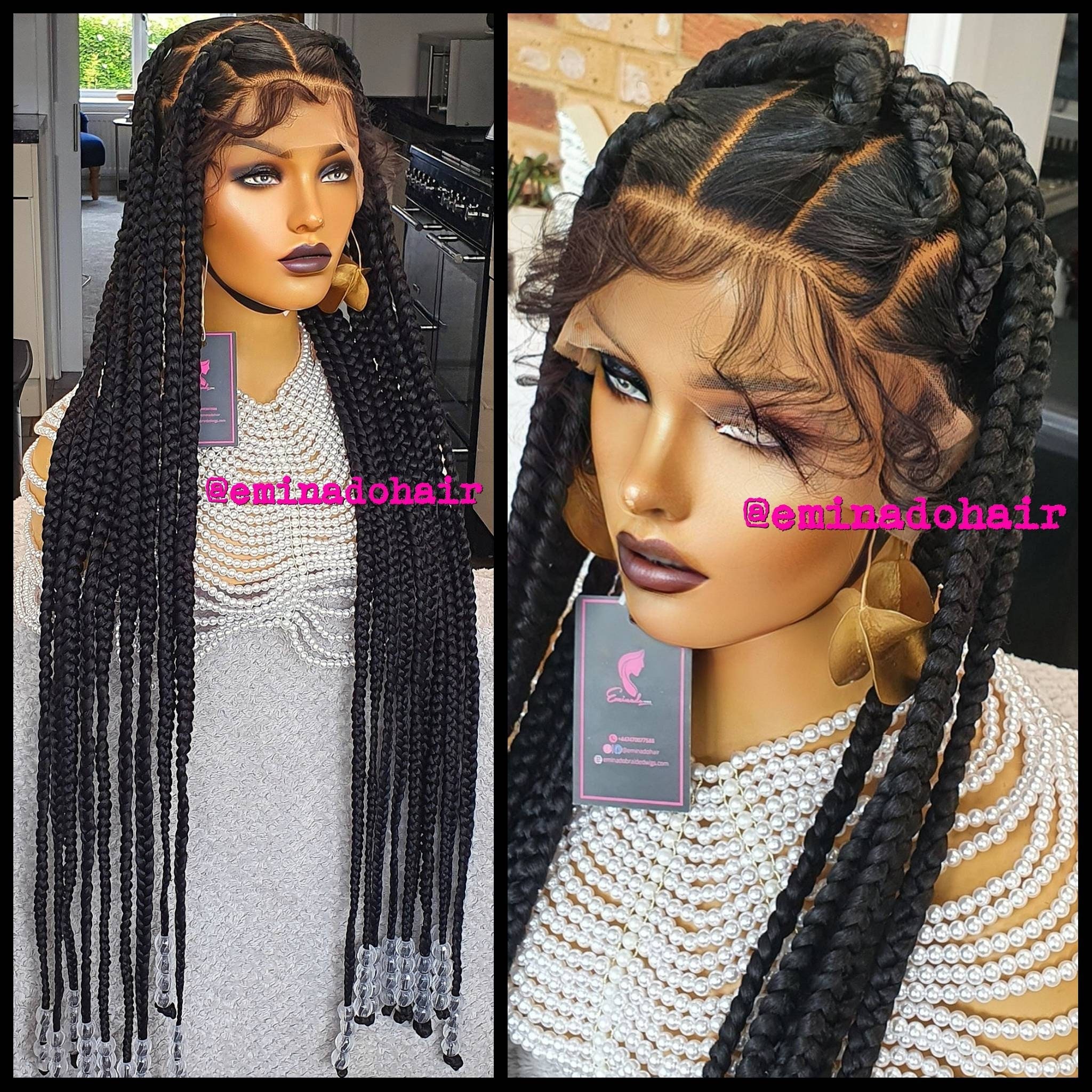 Jumbo Hair Beads Braids, Large Hair Beads Braids