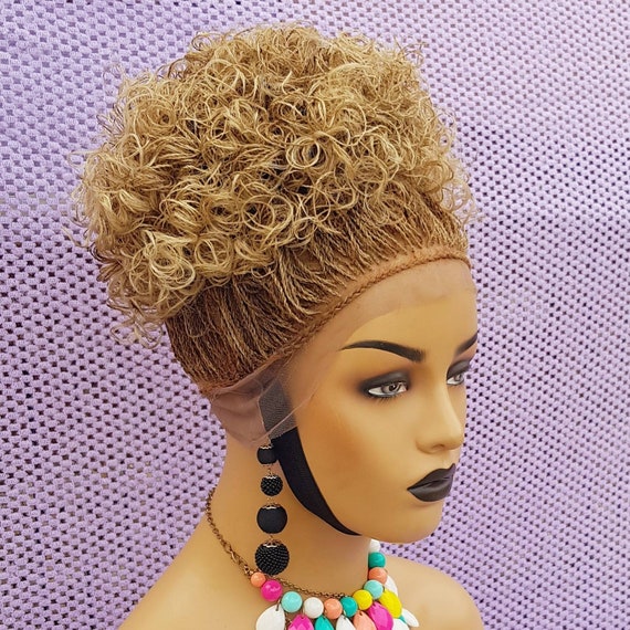 Senegalese Micro Twist braided Wig Braids lour 27 Mixed With
