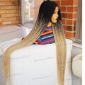 Mid Part Knotless braid wig for black women gift for women  full lace front wig cornrow wigs dreadlock faux loc wig twist box braid wig product logo