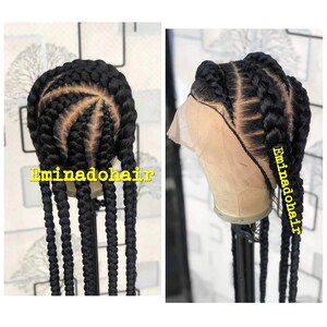 Braided Wig,Braidswig,Knotless braids,boho braids,wig for black women.Cheap braided wig, handmade wig,free shipping,Box braids,colour 30