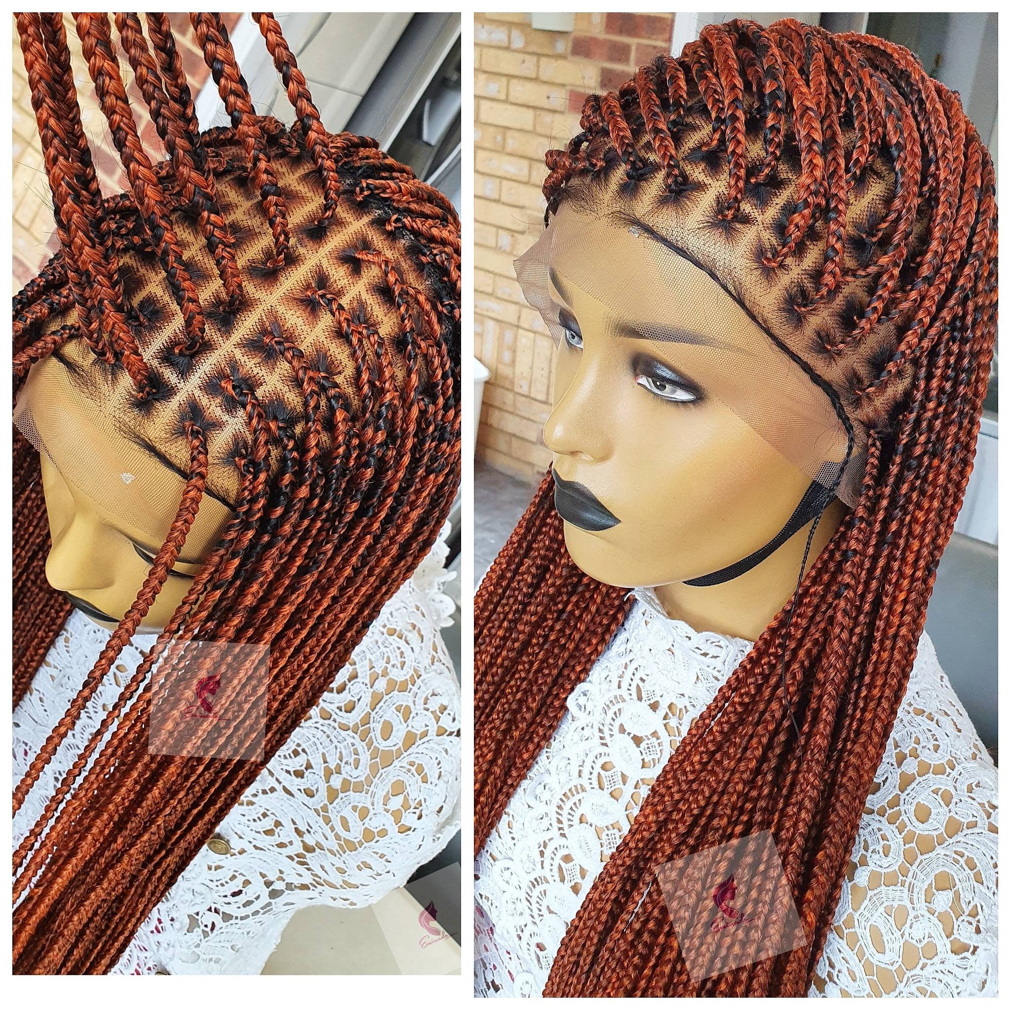 Orange braids deals