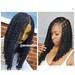 Braided Wig, Braidswig,boho braids,Handmade wig ,short Bob, Knotless braids. uk wig, micro box braids, free shipping,closure 