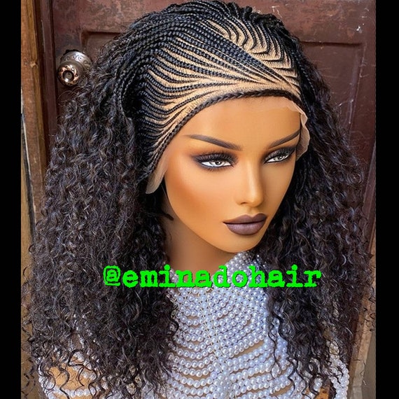 Knotless Braid Wig for Black Women Gift for Women Full Lace Front Wig  Cornrow Wigs Dreadlock Faux Loc Wig Twist Box Braid Wig Ghana Weave 