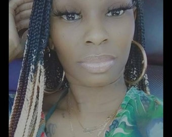 Glueless Braided Wig, Braids Wig Box Braids 30 Inches