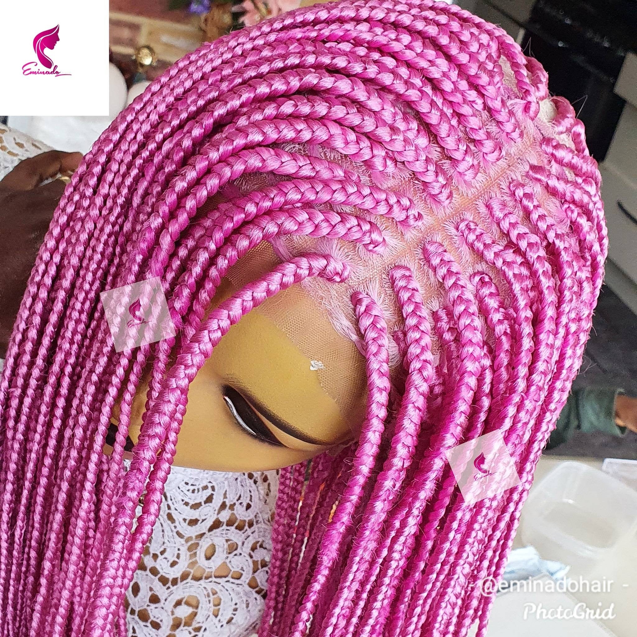 me with pink Fulani braids and beads  Braids with beads, Cute box braids  hairstyles, Pink box braids