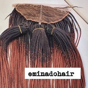 Instant braids Braided wig Full Frontal, braids weaves, bundles weave, braids on tracks. Single plaits knotless box braids. Twists Faux locs