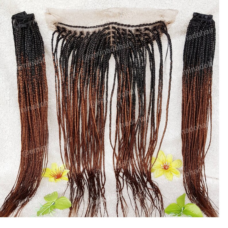 Full Frontal Braids Weaves Bundles Weave Braids on Tracks. Etsy