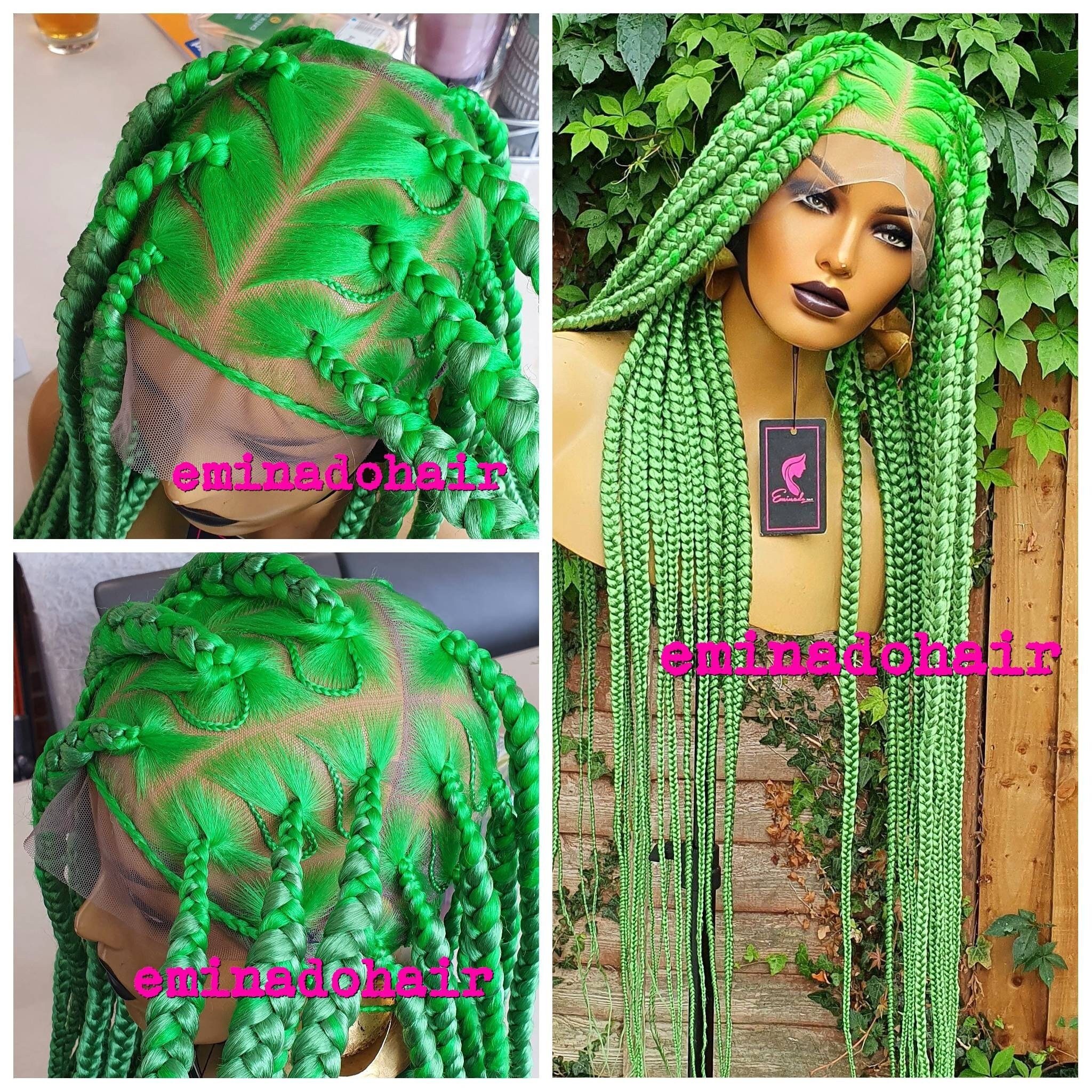 Buy Green Box Braids Online In India -  India