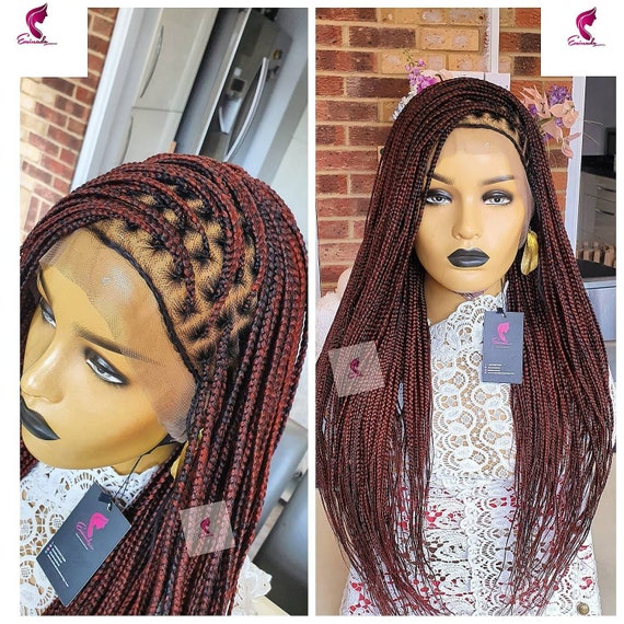 Braidswig, Braided Wig for Black Women, Knotless Box Braids