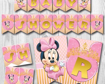 Minnie Mouse Banner Red 1pc Minnie Party Minnie Mouse Happy Etsy