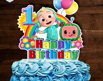 Coco Melon Cake Topper Etsy