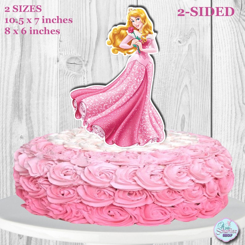 AURORA Cake Topper Disney Princess Sleeping Beauty Etsy