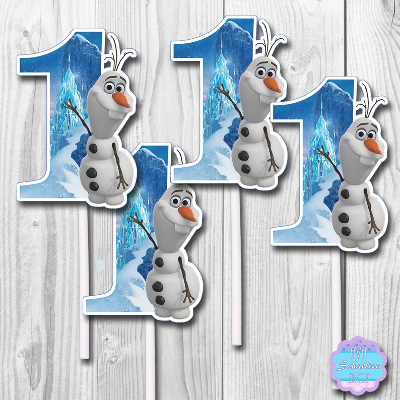 disney frozen olaf cupcake toppers olaf cupcake toppers olaf etsy