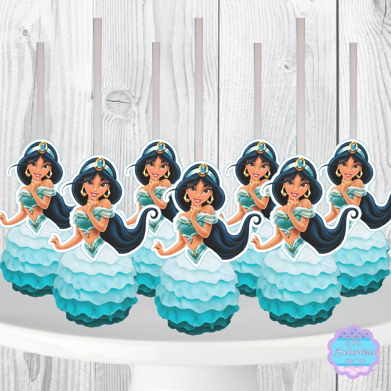 Free Free 300 Printable Princess Jasmine Cake Topper SVG PNG EPS DXF File