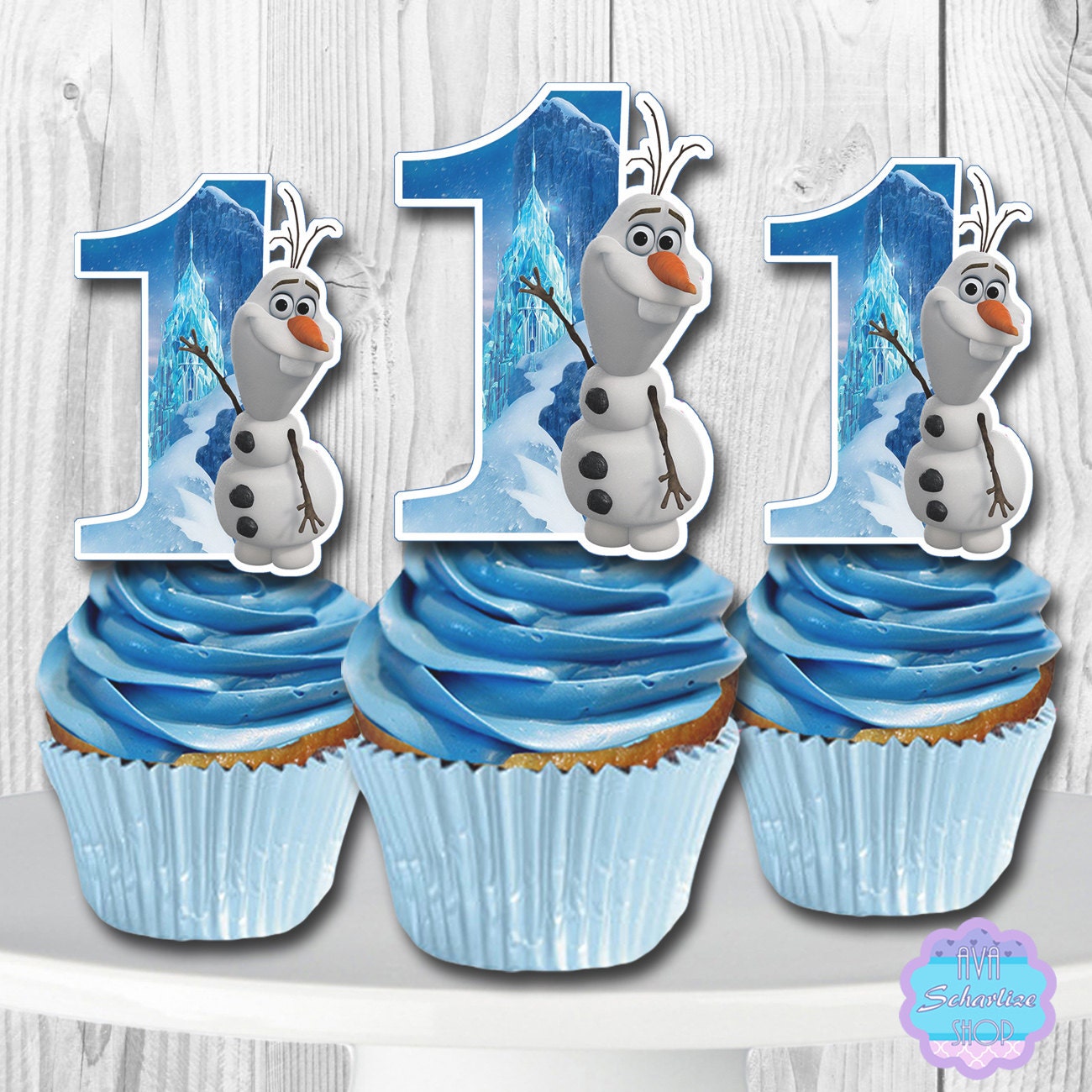 disney frozen olaf cupcake toppers olaf cupcake toppers olaf etsy