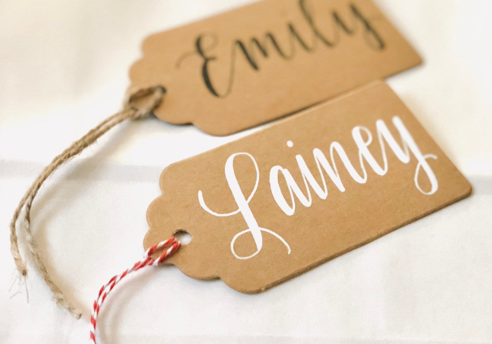Personalized Gift Tag Set of 10 Optional Gift Bag Jute Etsy
