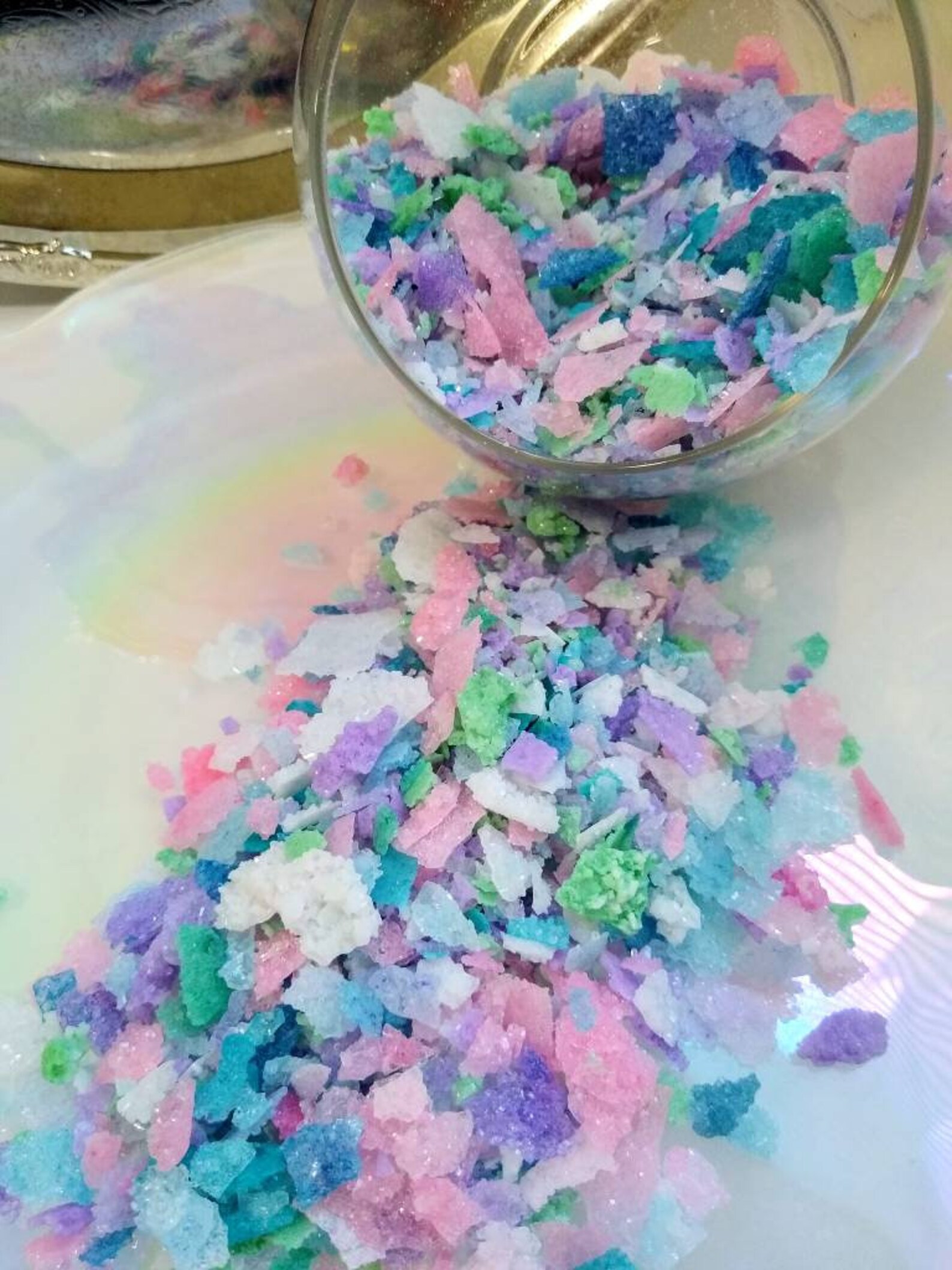 Edible Crystals edible geode druzy cake decor sugar cubes Etsy