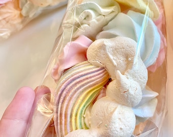 Pastel Rainbow Meringue Cookies – Fruity Melt-in-Mouth Springtime Treats