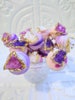 Gorgeous Sedona Dessert Geode Inspired white chocolate lemon truffles, wedding party favors, party favors, gemstones, druzy. 