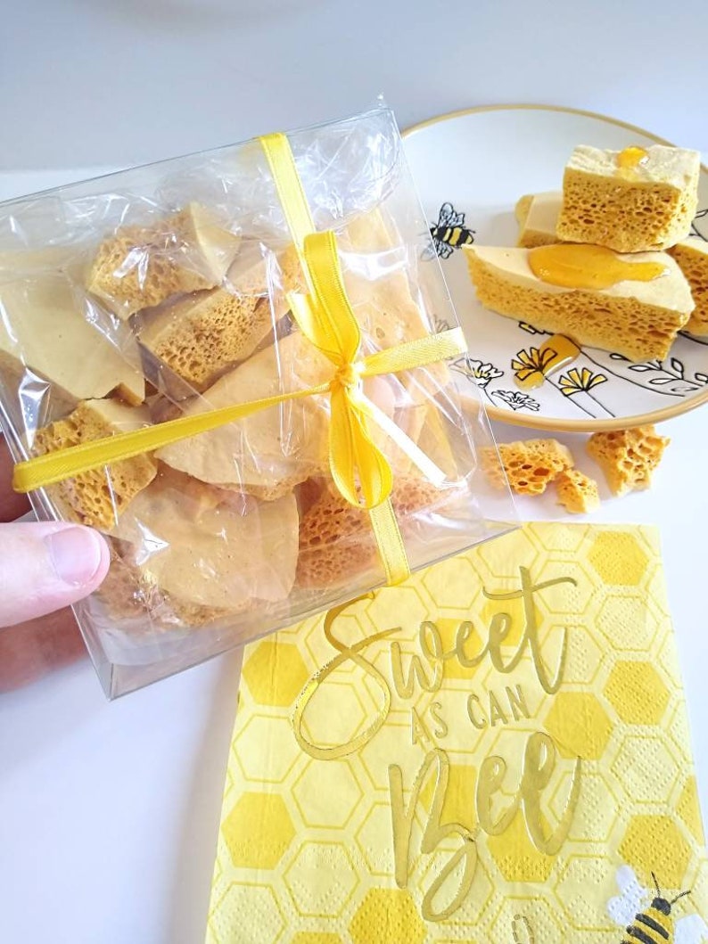 Honeycomb candy Traditional, Cinnamon, or Peanut Butter Plain or Chocolate dipped, Gluten free image 4