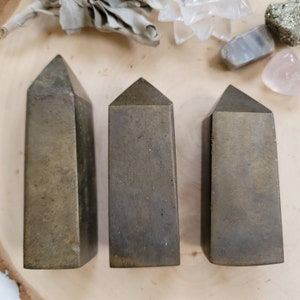 Pyrite Towers Root Chakra Grounding Earth 376 grams 13 OZ