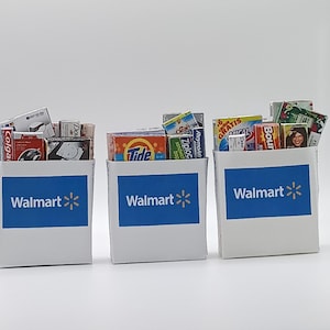 Shopping Bags- 1:6 Scale Home Products