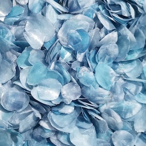 Indigo Blue Genuine Dyed Fish Scale 100g Natural Craft Supplies Jewelry Design Art Handmade Jewelry Making Pink Rose Flower Pastel Petals