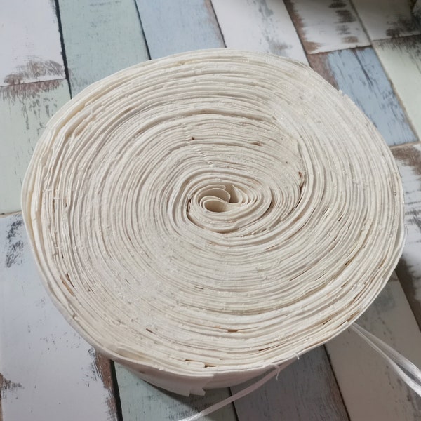 25 - 100g Sola Wood Sheet Roll Flowers Making Craft Work Dried Reed Diffuser Perfume Spa Aroma DIY Wedding Scrapbook Natural Soft Paper Thin