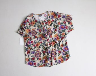 botanical t-shirt | floral print t-shirt | botanical floral tee