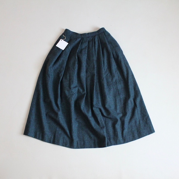 Pleated Wool Skirt - Etsy